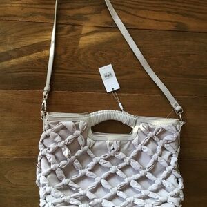 Mods Luxe Dove Grey Svelte Handbag Purse Tote